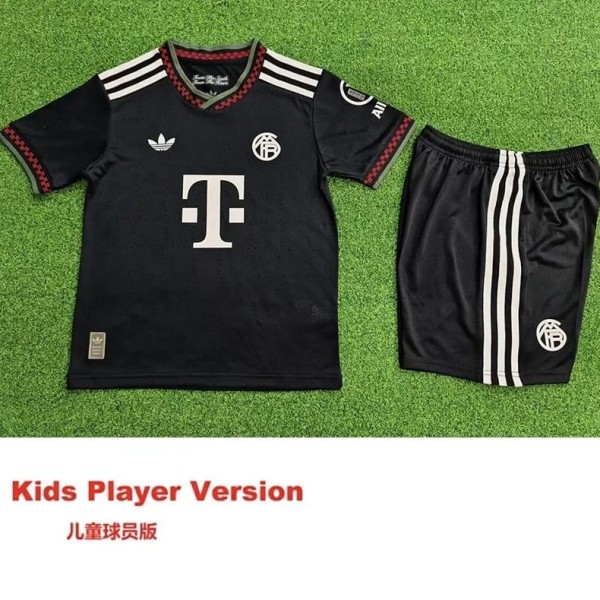 [PLAYER] 2025/26 Bayern 3RD Player Kids Soccer jersey
