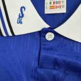1996/97 FC Schalke 04 Home Blue Retro Soccer jersey