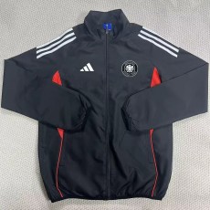 2025 Germany Black Windbreaker