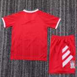 1993/95 LIV Home Red Retro Kids Soccer jersey