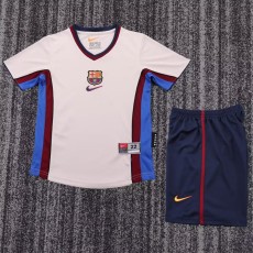 1998/99 BAR Away White Retro Kids Soccer jersey