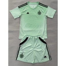 2025/26 Celtic GKG Aqua Fans Kids Soccer jersey