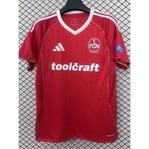 2025/26 1. FC Nurnberg 3RD Red Fans Soccer jersey