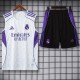 2025/26 R MAD White Training Shorts Suit