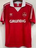 1980 1. FC Nurnberg Home Red Retro Soccer jersey