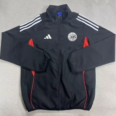 2025/26 Ajax Black Windbreaker