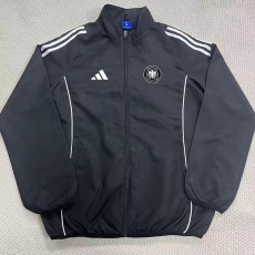 2025 Germany Black Windbreaker