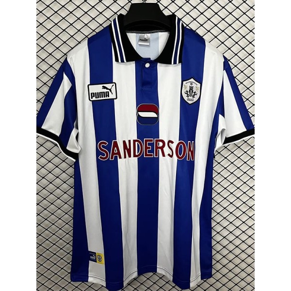 1998 Sheffield Wednesday Home Blue Retro Soccer jersey