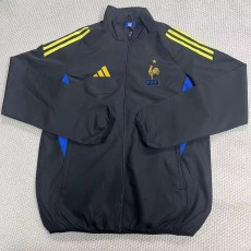 2025 France Black Windbreaker