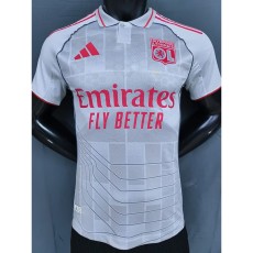 [PLAYER] 2025/26 Lyon 3RD Gray Player Soccer jersey