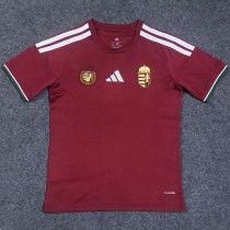 2025 Hungary Home Crimson Fans Soccer jersey
