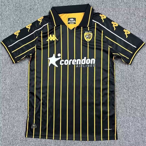 2025/26 Hull City AFC Away Black Fans Soccer jersey