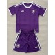 2025/26 Aston Villa GKP Purple Fans Kids Soccer jersey