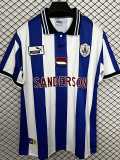 1998 Sheffield Wednesday Home Blue Retro Soccer jersey