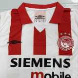 2004/05 Olympiacos FC Home Red Retro Soccer jersey