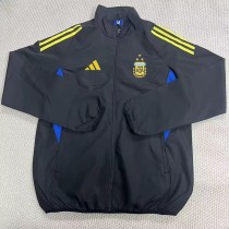 2025 Argentina Black Windbreaker