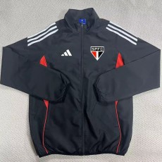 2025/26 Sao Paulo FC Black Windbreaker