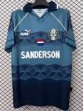 1997 Sheffield Wednesday Away Dark Blue Retro Soccer jersey