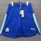 2025/26 Marseille 3RD Blue Fans Soccer Shorts