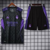 2025/26 R MAD Black Training Shorts Suit