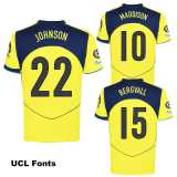 2025/26 TOT 3RD Yellow Fans Kids Soccer jersey