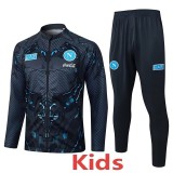 2025/26 Napoli Black Kids Tracksuit