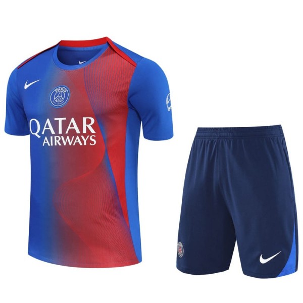 2025/26 PSG Blue Training Shorts Suit
