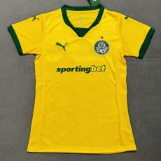 2025/26 Palmeiras 3RD Yellow Fans Women Soccer jersey