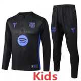 2025/26 BAR Black Kids Half Pull Tracksuit