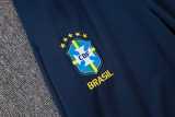 2025/26 Brazil Yellow Half Pull Tracksuit