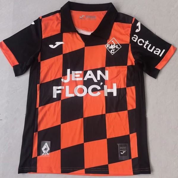 2025/26 FC Lorient Home Red Fans Soccer jersey