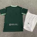 2025/26 Norwich City Away Green Fans Kids Soccer jersey