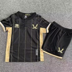 2025/26 Sheffield United GKB Black Fans Kids Soccer jersey