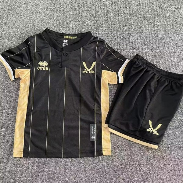2025/26 Sheffield United GKB Black Fans Kids Soccer jersey