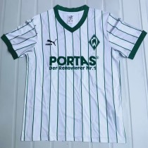 1987/88 SV Werder Bremen Home White Retro Soccer jersey