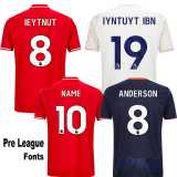 2025/26 Nottingham Forest Red Training Shirts