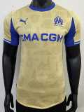 [PLAYER] 2025/26 Marseille 4RD Yellow Player Soccer jersey