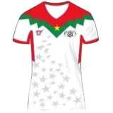 2025 Burkina Faso Away White Fans Soccer jersey