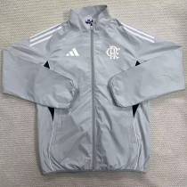 2025/26 Flamengo Gray Windbreaker