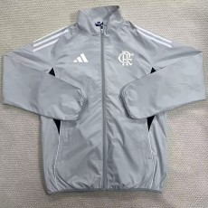 2025/26 Flamengo Gray Windbreaker
