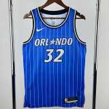 2025/26 MAGIC ONEAL #32 Blue NBA Jerseys