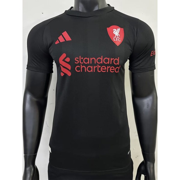 2025/26 LIV Black Player Training Shirts