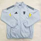 2025/26 Man Utd Gray Windbreaker