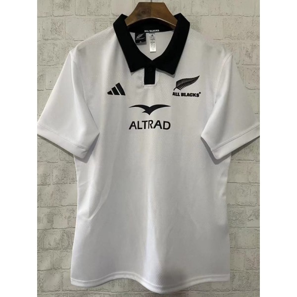 2025 New Zealand  Māori All Blacks White Rugby Jersey