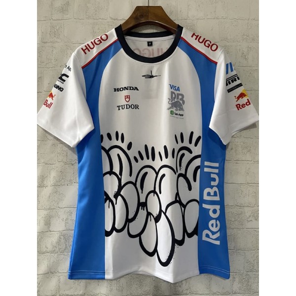 2025 Red Bull White Rugby Jersey