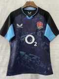 2025 England Dark Blue Rugby Jersey
