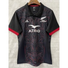 2025 New Zealand  Māori All Blacks Black Rugby Jersey