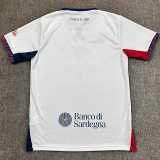 2025/26 Cagliari Calcio Away White Fans Soccer jersey