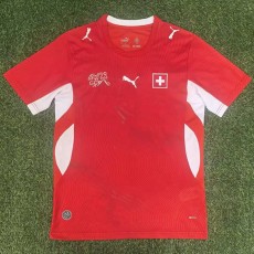 2026 Switzerland Home Red Fans Soccer jersey