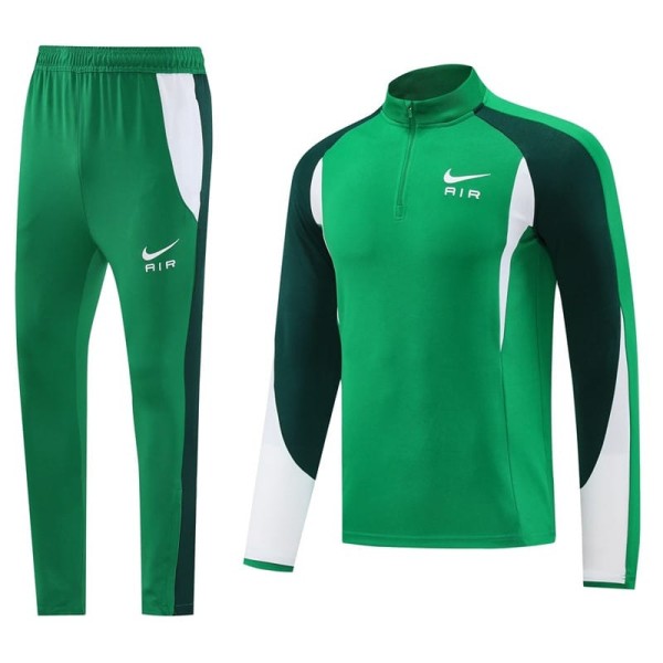 2025 WQD Green Half Pull Tracksuit
